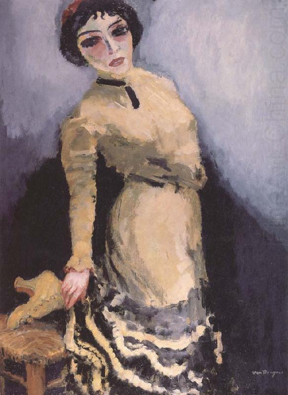 yellow boots, kees van dongen